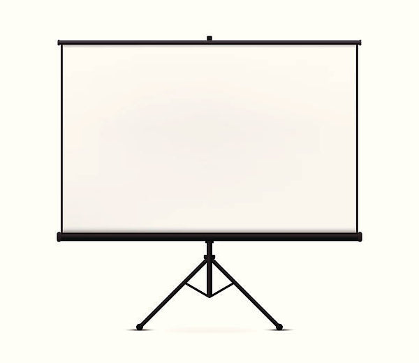 PROJECTOR SCREEN 145*145 CM TRIPOD - Buy online at best prices in Kenya 