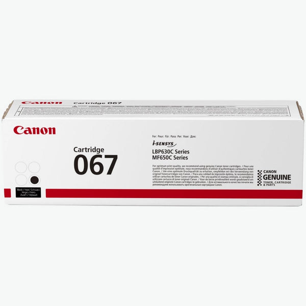 Canon 067 BK Original Black Toner Cartridge