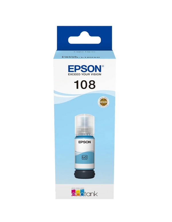 Epson Ecotank 108 Cyan Ink 70ml