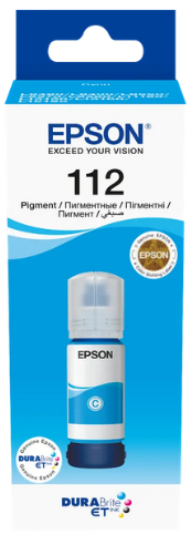 Epson 112 EcoTank Pigment Cyan Ink
