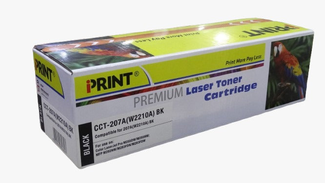 HP 207A (W2210A) Black Toner Cartridge -Compatible