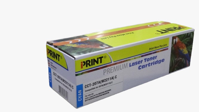 HP 207A (W2211A) Cyan Toner Cartridge -Compatible