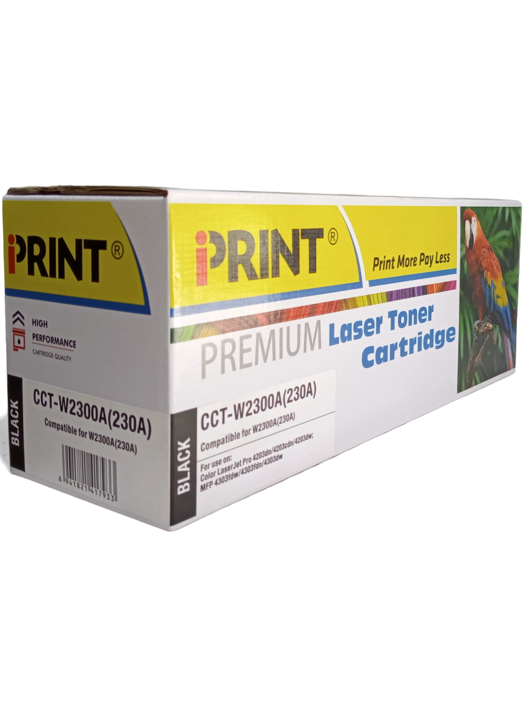 IPRINT 230A(W2300) BLACK COMPATIBLE FOR HP 230 BLACK