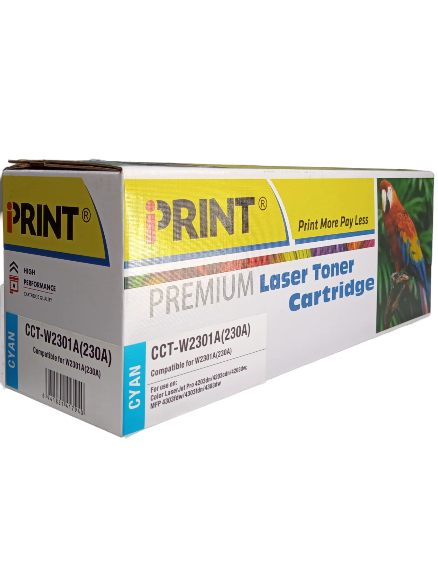 IPRINT 230A(W2301) CYAN COMPATIBLE FOR HP 230 CYAN