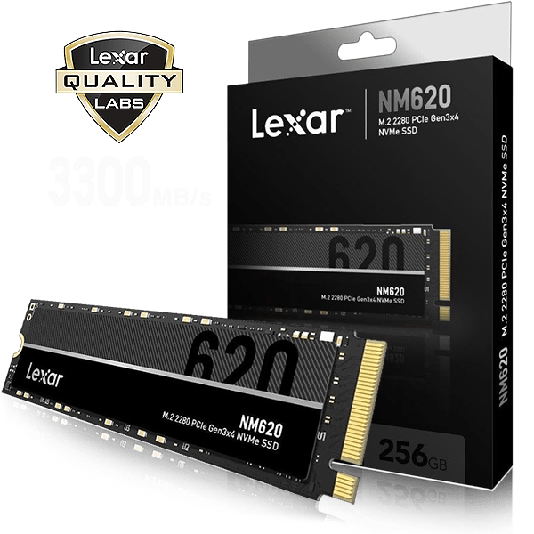 256GB Lexar highspeed PCle Gen3 with 4 lanes M.2 NVMe upto 3300MB/s read and 1300 MB/s write - Buy online at best prices in Kenya 