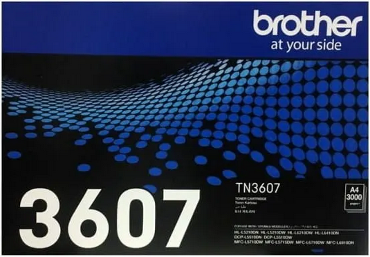 Brother TN-3607 Black Original Toner Cartridge