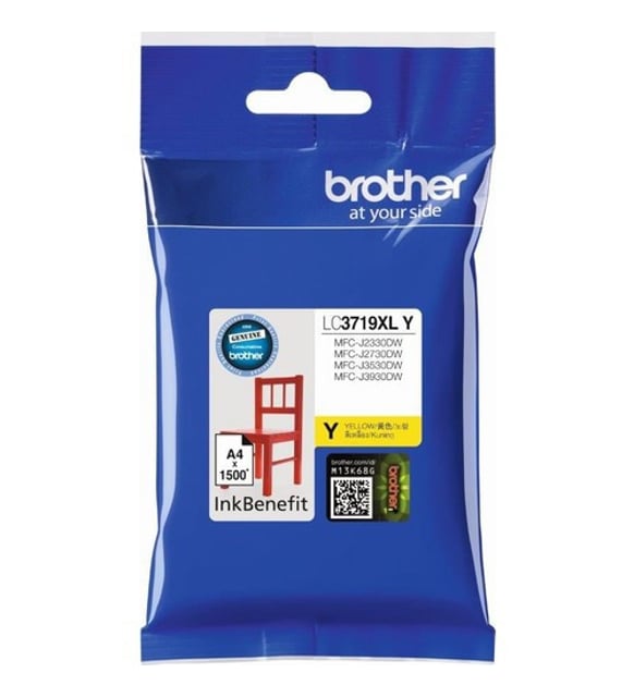 Brother LC3719XL Yellow High Yield Ink Cartridge