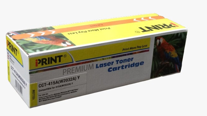 HP 415A (W2032A) Yellow Toner Cartridge -Compatible