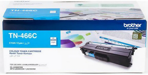Brother TN-466 Super High Yield Toner Cartridge Cyan