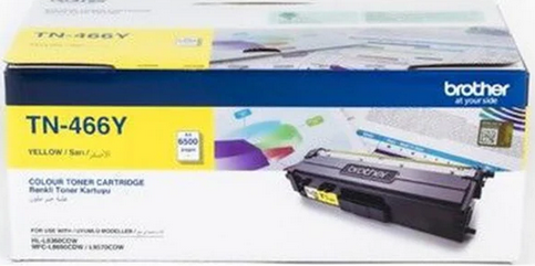 Brother TN-466 Super High Yield Toner Cartridge Yellow