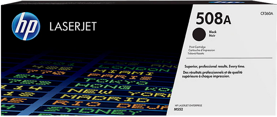 HP 508A Black Original LaserJet Toner Cartridge (CF360A)