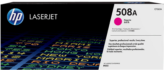 HP 508A Magenta Original LaserJet Toner Cartridge (CF363A)
