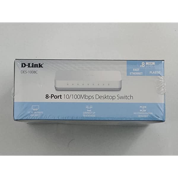 D-LINK 8 PORT SWITCH DES-1008C - Buy online at best prices in Kenya 
