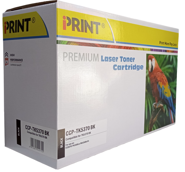 IPRINT TK5370 Black toner cartridge box, compatible with Kyocera MA3500ci for high-quality printouts.