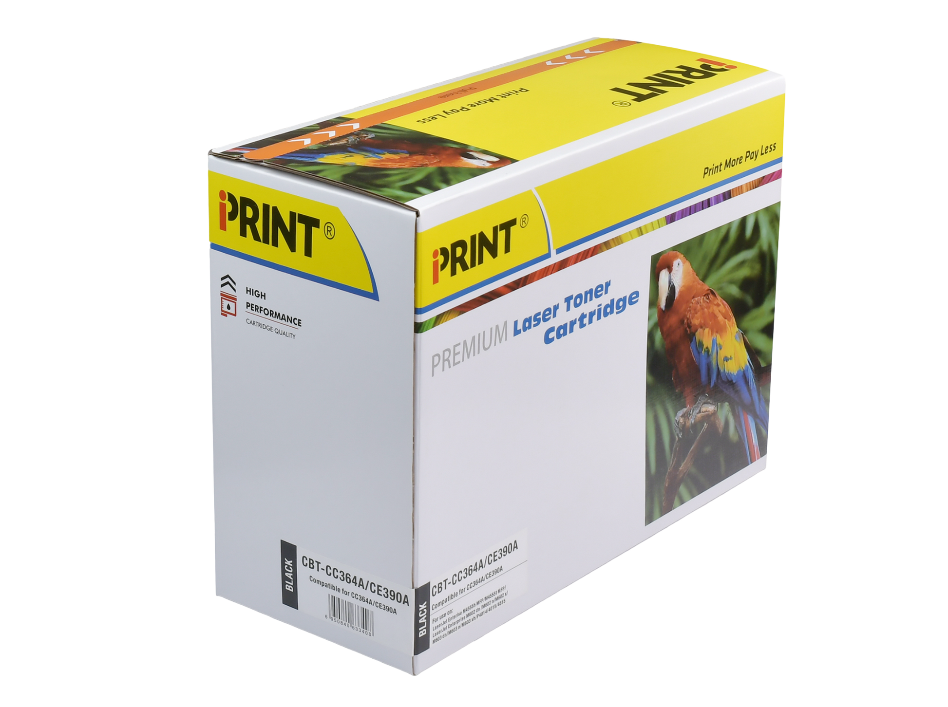 HP 90A (CE390A) Black Toner Cartridge -Compatible