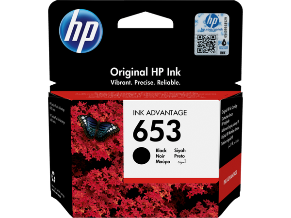 HP 653 Black Original Ink Advantage Cartridge - Buy online at best prices in Nairobi