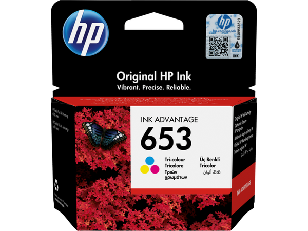 HP 653 Tri-color Original Ink Advantage Cartridge - Buy online at best prices in Nairobi
