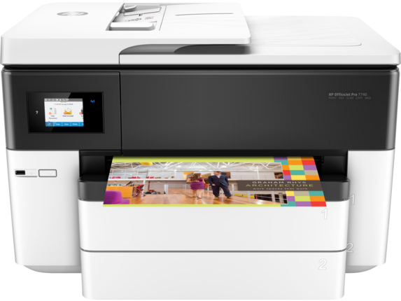 HP OfficeJet Pro 7740 Wide Format All-in-One Printer with Automatic Duplex Printing - Buy online at best prices in Kenya 