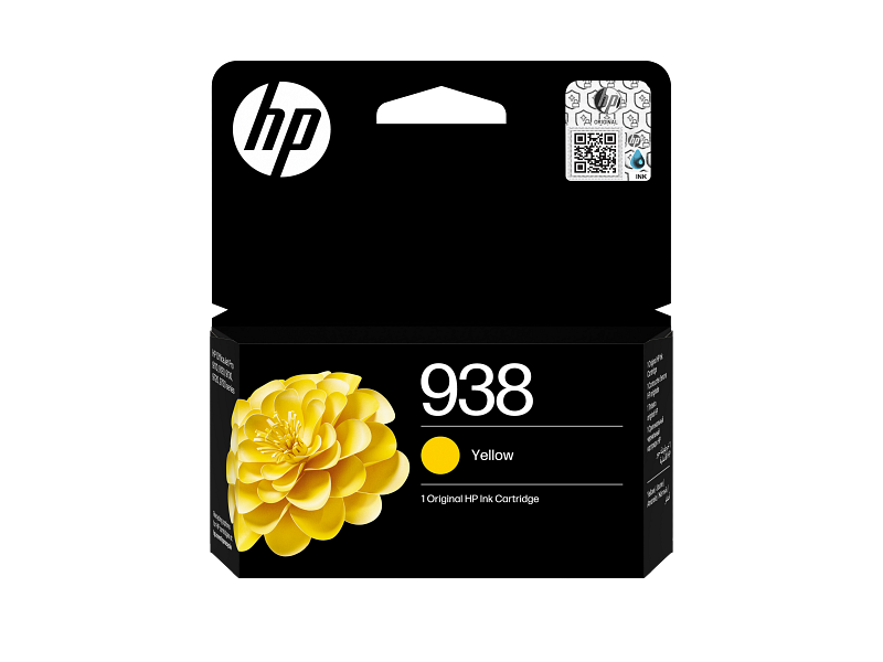 HP 938 Yellow Original Ink Cartridge (4S6X7PE)