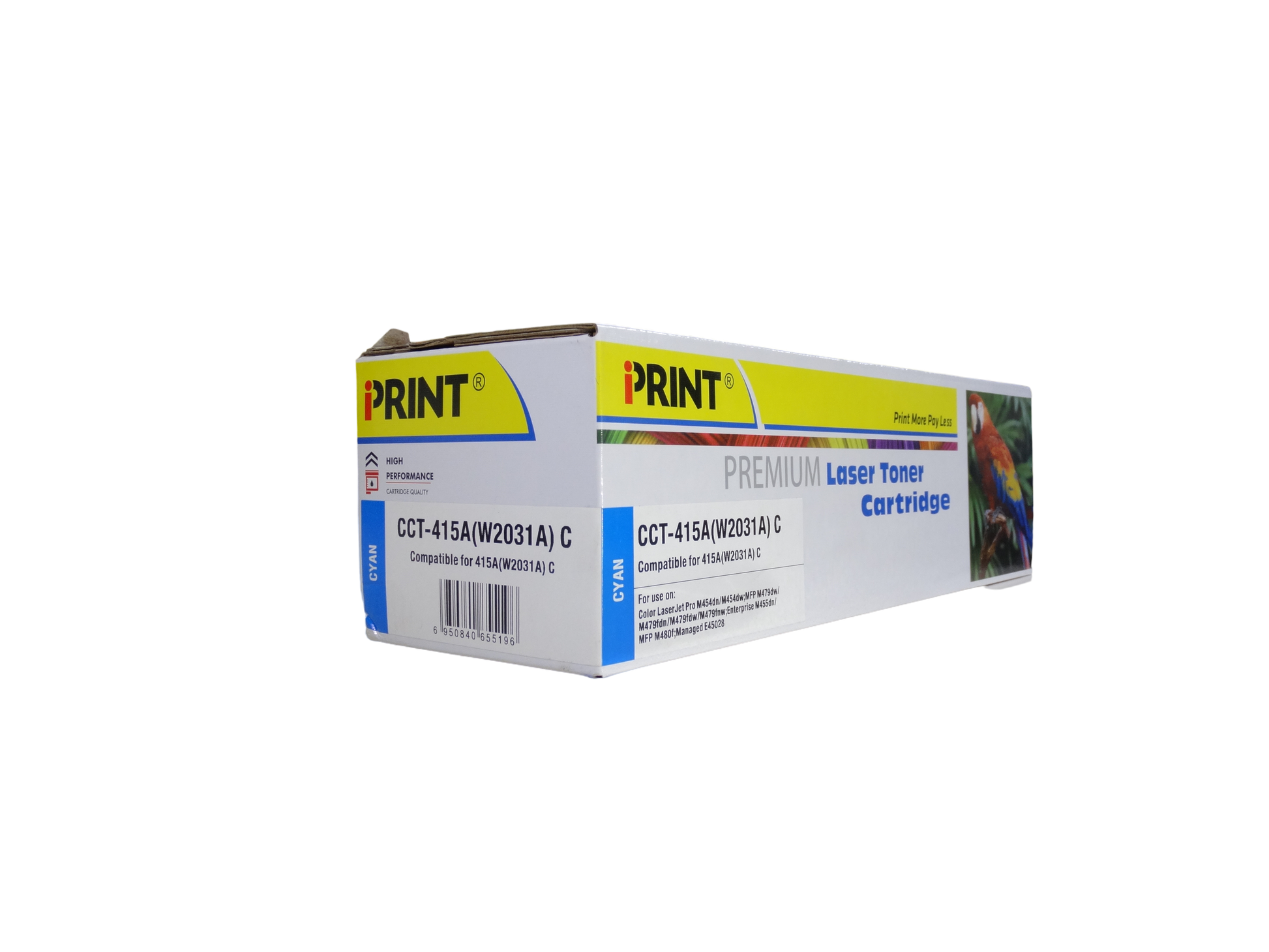HP 415A (W2031A) Cyan Toner Cartridge -Compatible