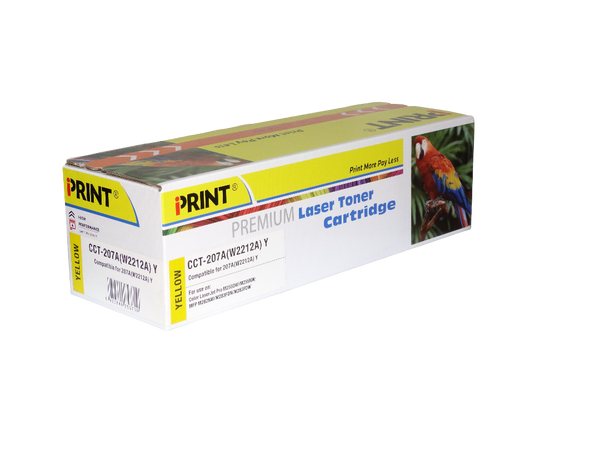 HP 207A (W2212A) Yellow Toner Cartridge -Compatible