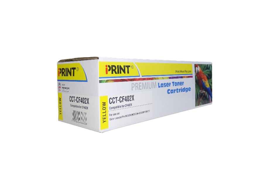 HP 201A (CF402X) Yellow Compatible LaserJet Toner Cartridge by iPRINT