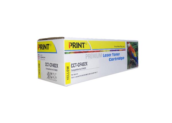 HP 201A (CF402X) Yellow Compatible LaserJet Toner Cartridge by iPRINT