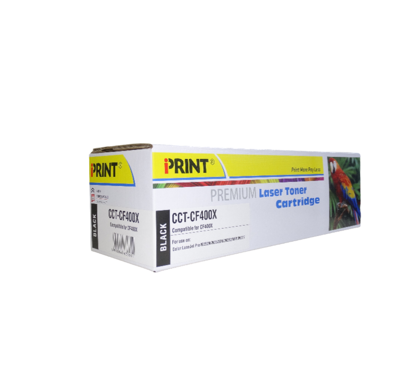 HP 201A (CF400X) Black Compatible LaserJet Toner Cartridge