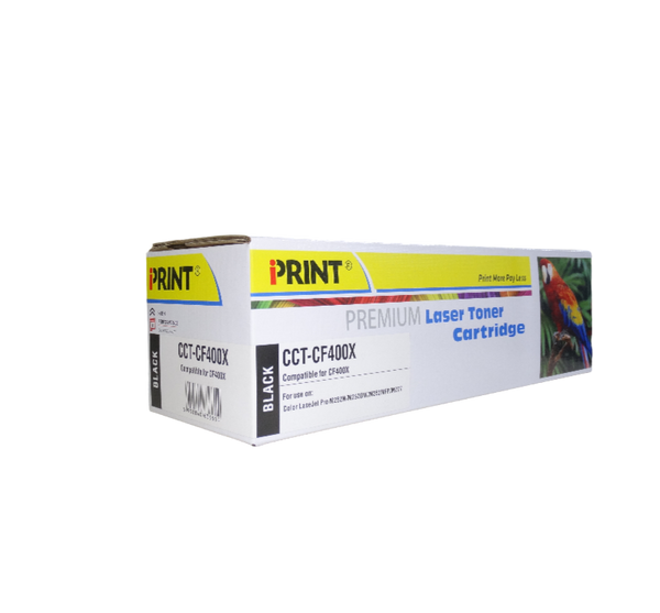 HP 201A (CF400X) Black Compatible LaserJet Toner Cartridge
