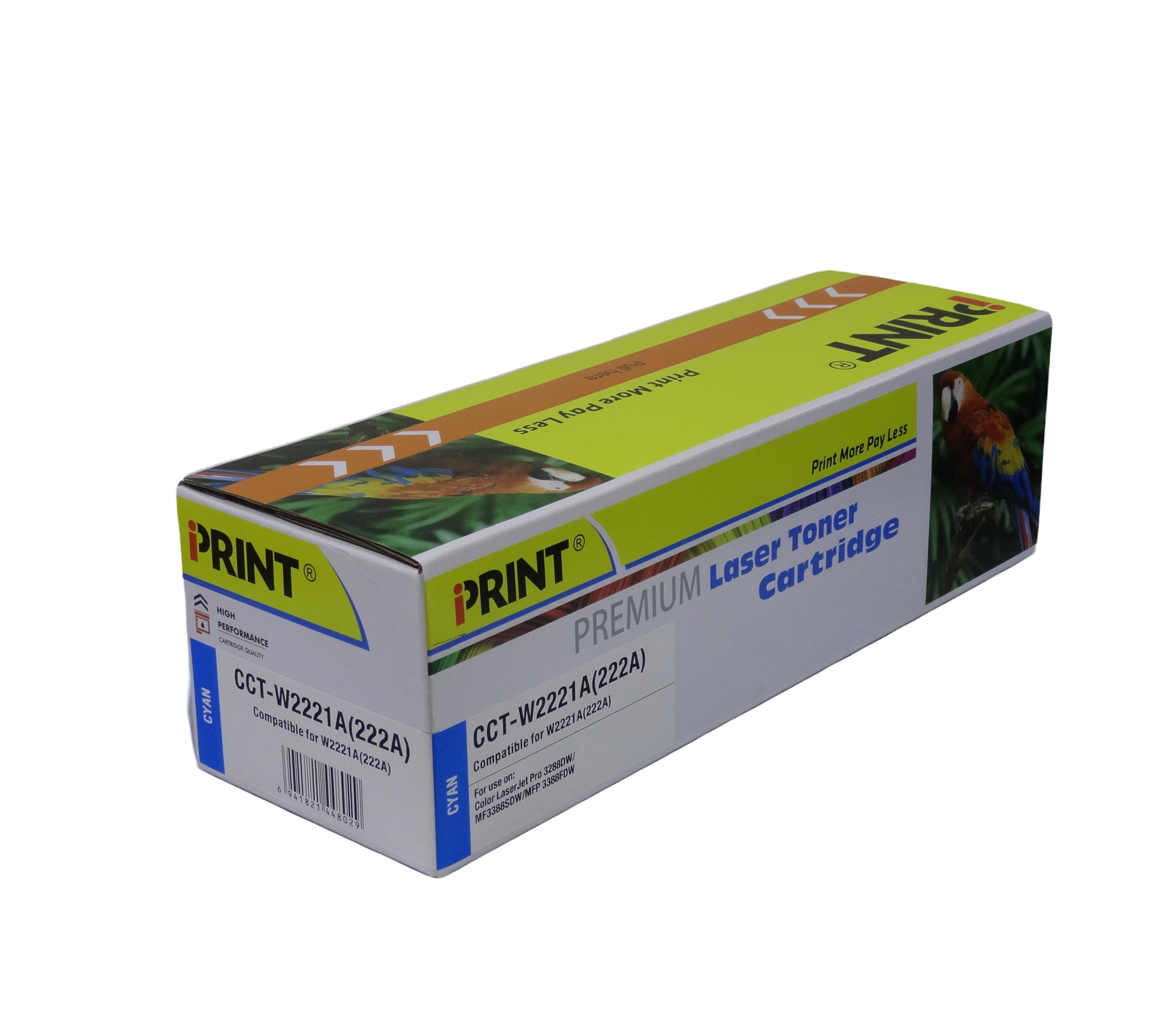 HP 222A Cyan (W2221A) Iprint Compatible Laser Toner Cartridge
