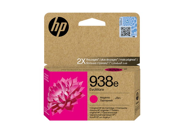 HP 938e EvoMore Magenta Original Ink Cartridge