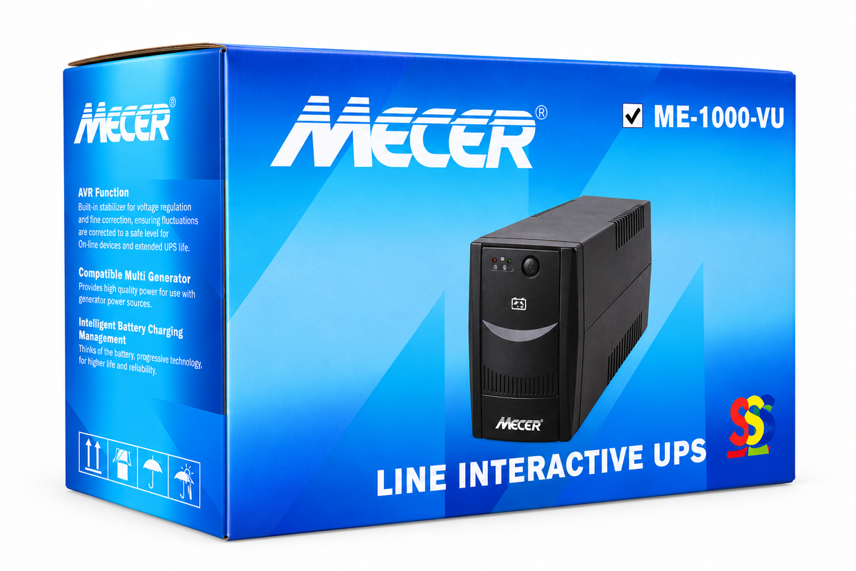 MECER 1000VA Line Interactive UPS