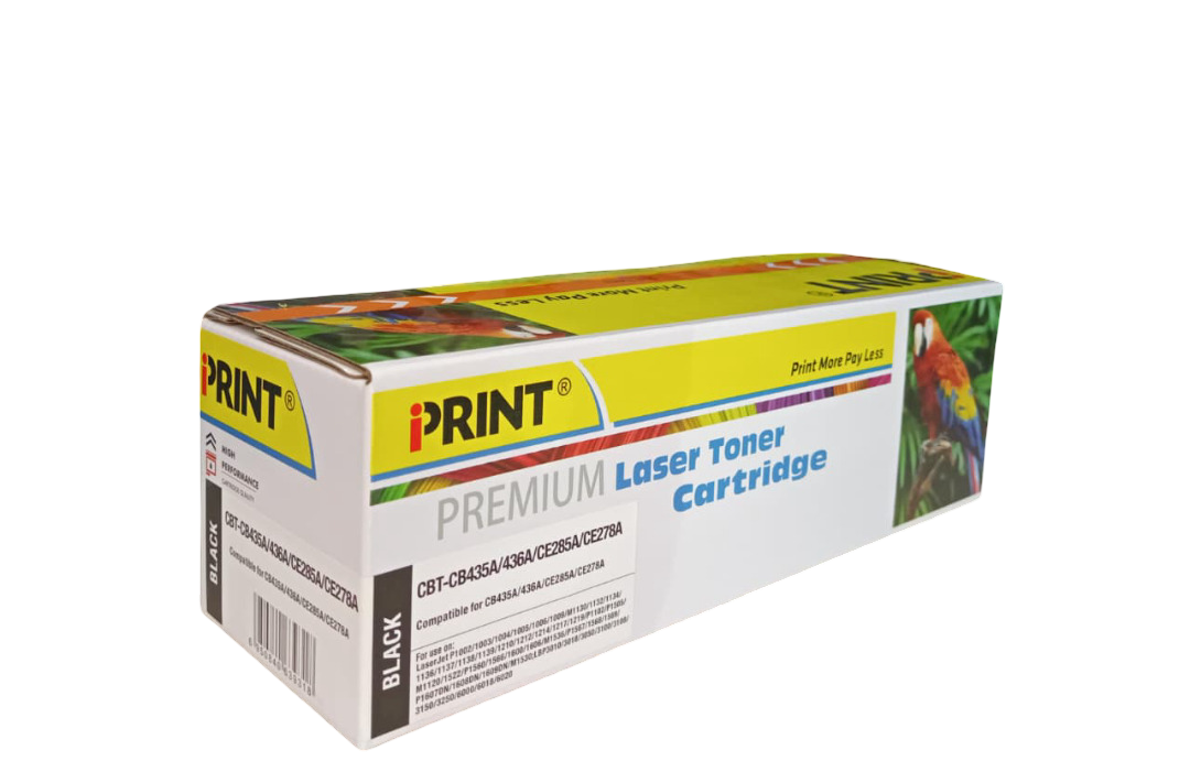 HP 36A (CB436A) Black Toner Cartridge -Compatible