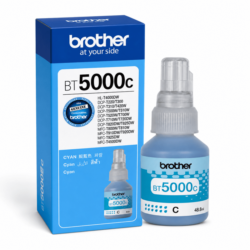 Brother BT-5000C Cyan Ink 108ml - Innovative Computers Limited