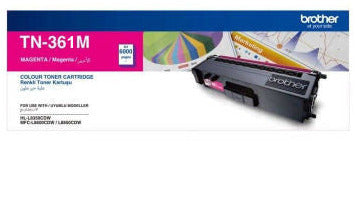 BROTHER TN-361 MAGENTA ORIGINAL TONER CARTRIDGE