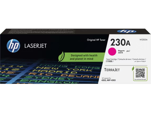 HP 230A Magenta Original LaserJet Toner Cartridge (W2303)