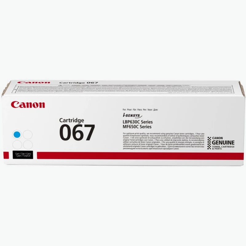 Canon 067 C Cyan Toner Cartridge - Innovative Computers Limited