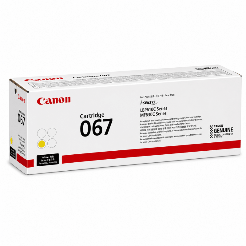 Canon 067 Y Yellow Toner Cartridge - Innovative Computers Limited