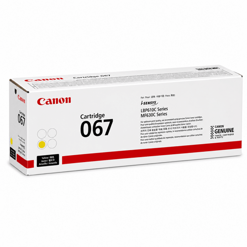 Canon 067 Y Yellow Toner Cartridge - Innovative Computers Limited