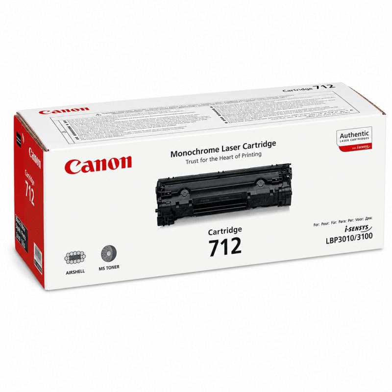 Canon 712 Black Laser Cartridge - Innovative Computers Limited