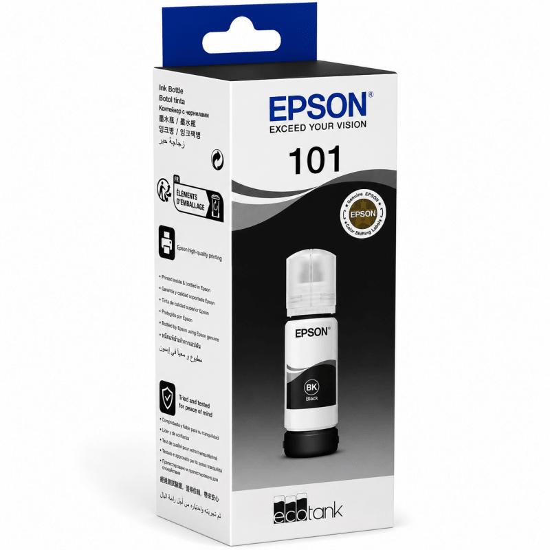 Epson 101 Black EcoTank Ink 127ml - Innovative Computers Limited