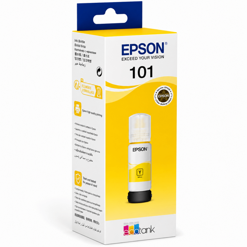 Epson 101 EcoTank Yellow Ink 70 ml - Innovative Computers Limited