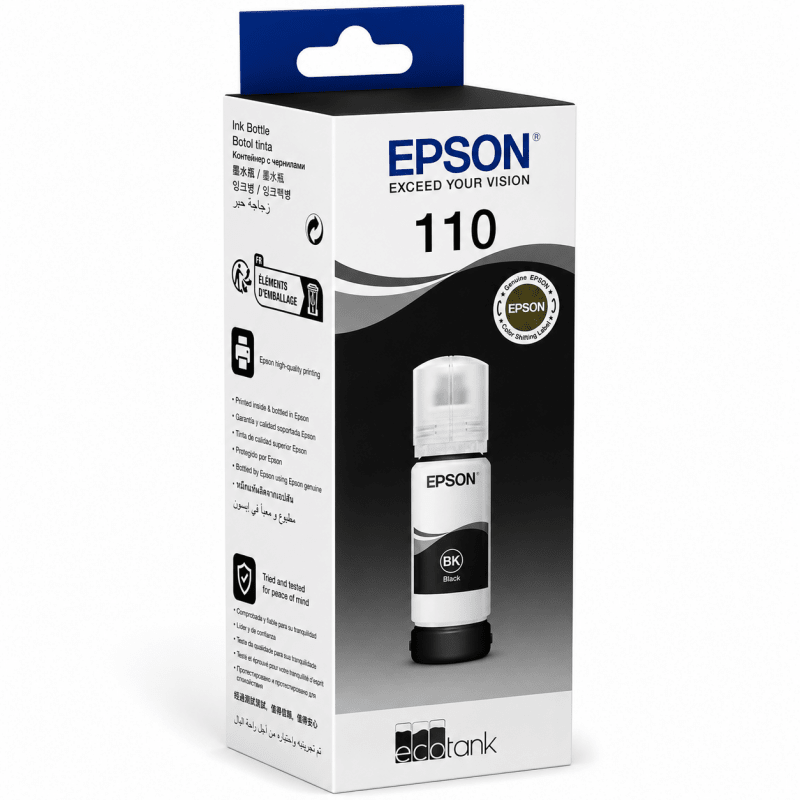 Epson 110XL Black Ink 120ml - Innovative Computers Limited