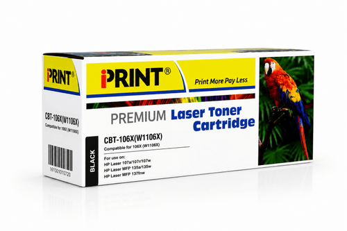 HP 106X (W1106X) Black Compatible Toner - Innovative Computers Limited