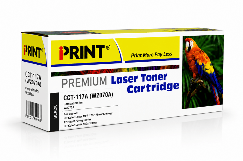 HP 117A (W2070A) Black Toner Cartridge -Compatible - Innovative Computers Limited