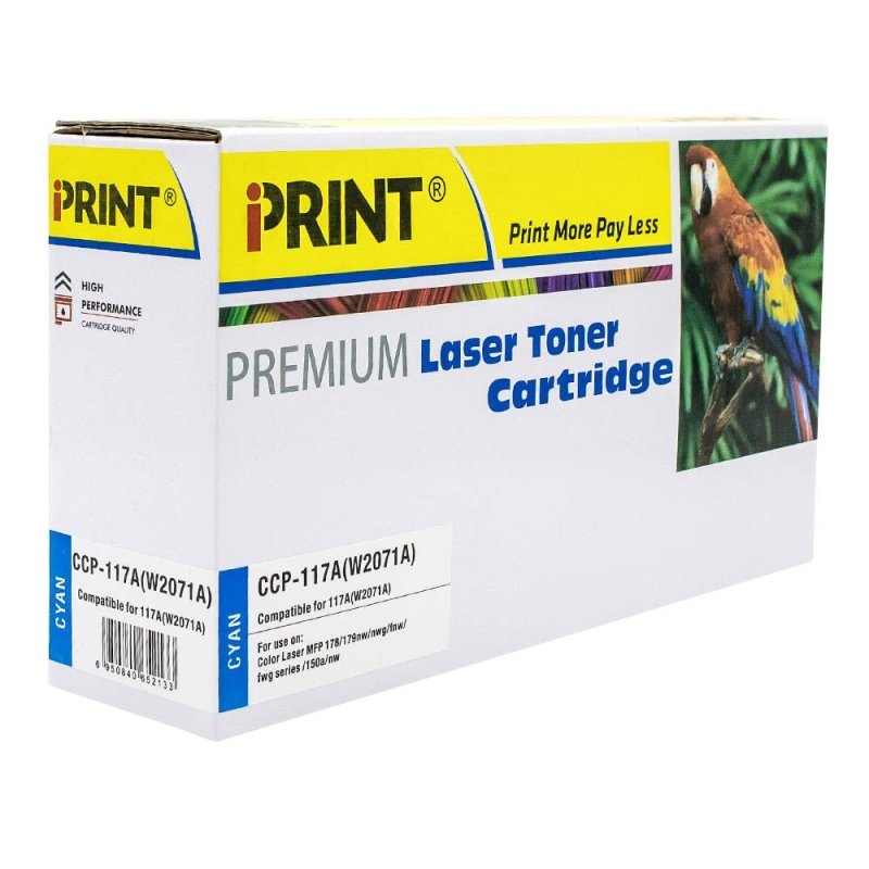 HP 117A (W2071A) Cyan Toner Cartridge - Compatible - Innovative Computers Limited