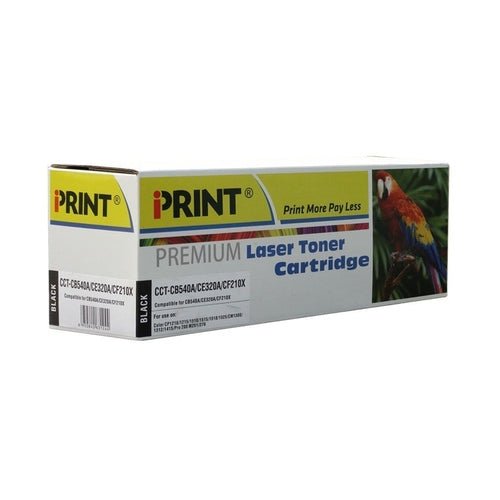 HP 125A (CB540A) Black Toner Cartridge - Compatible - Innovative Computers Limited