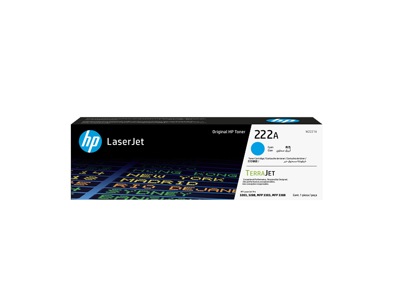 HP 222A Cyan LaserJet Toner Cartridge (W2221A) - Innovative Computers Limited