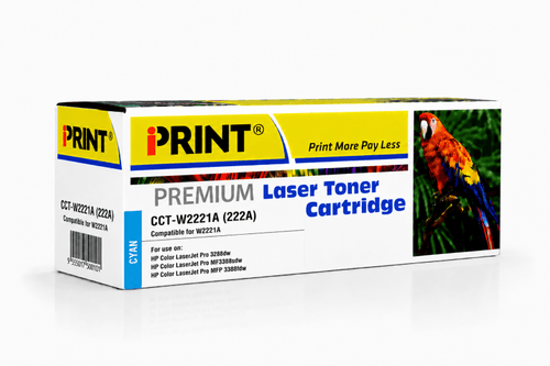 HP 222A Cyan (W2221A) Iprint Compatible Laser Toner Cartridge - Innovative Computers Limited