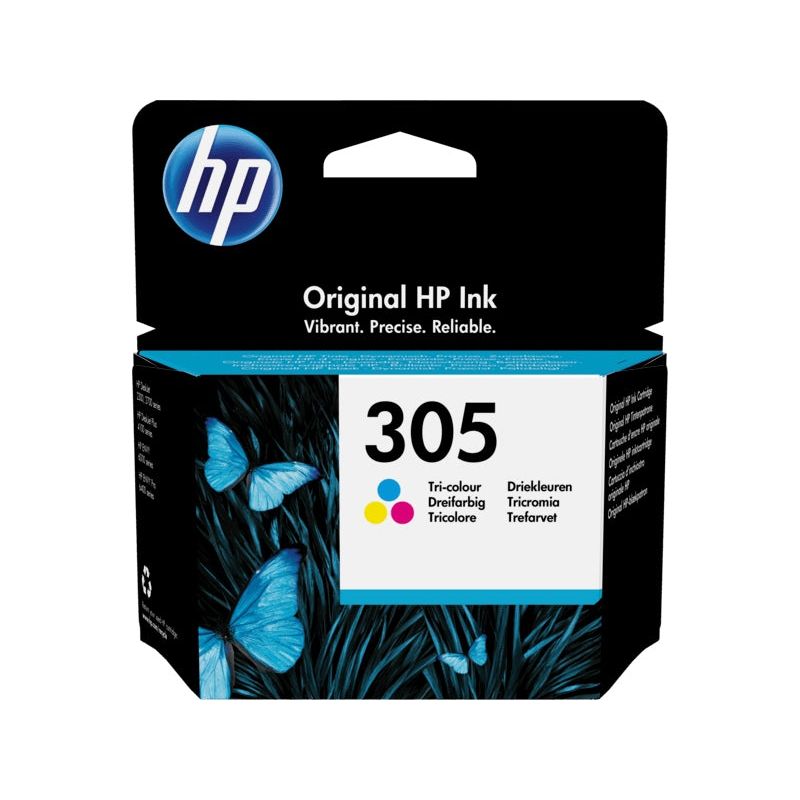 HP 305 Tri - colour Ink Cartridge - 3YM60AE - Innovative Computers Limited